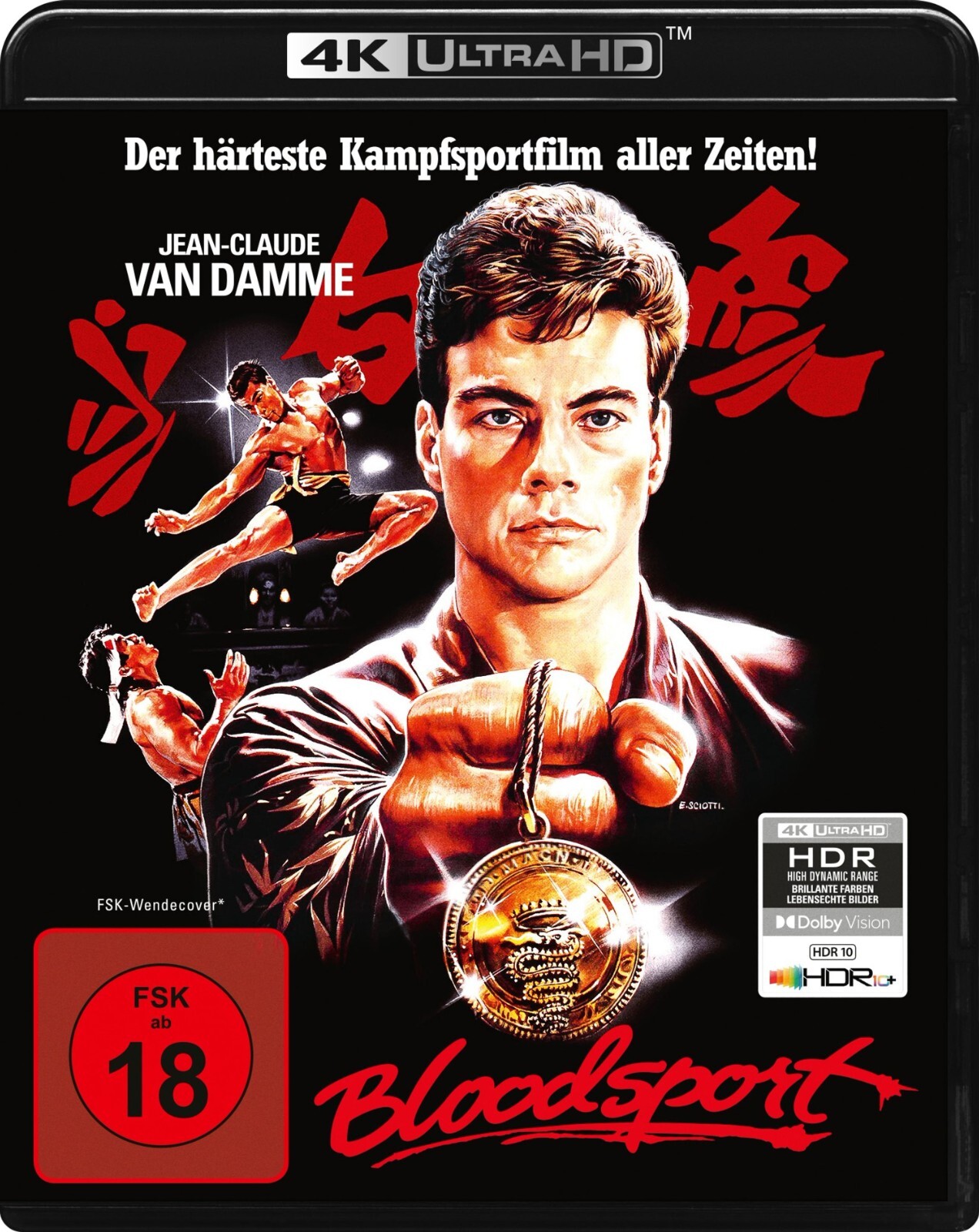 BLOODSPORT (1988) Jean-Claude Van Damme 4K UHD Blu-Ray NEW