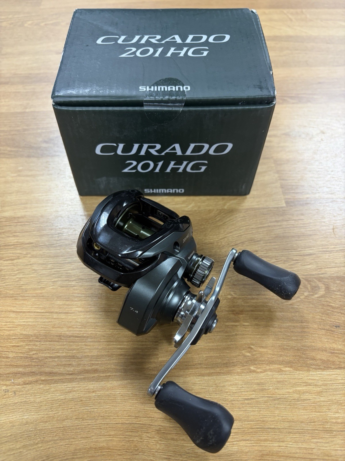 Shimano Curado 201HG K Baitcasting Reel CU201HGK Left Hand 7.4:1 Freshwater NIB