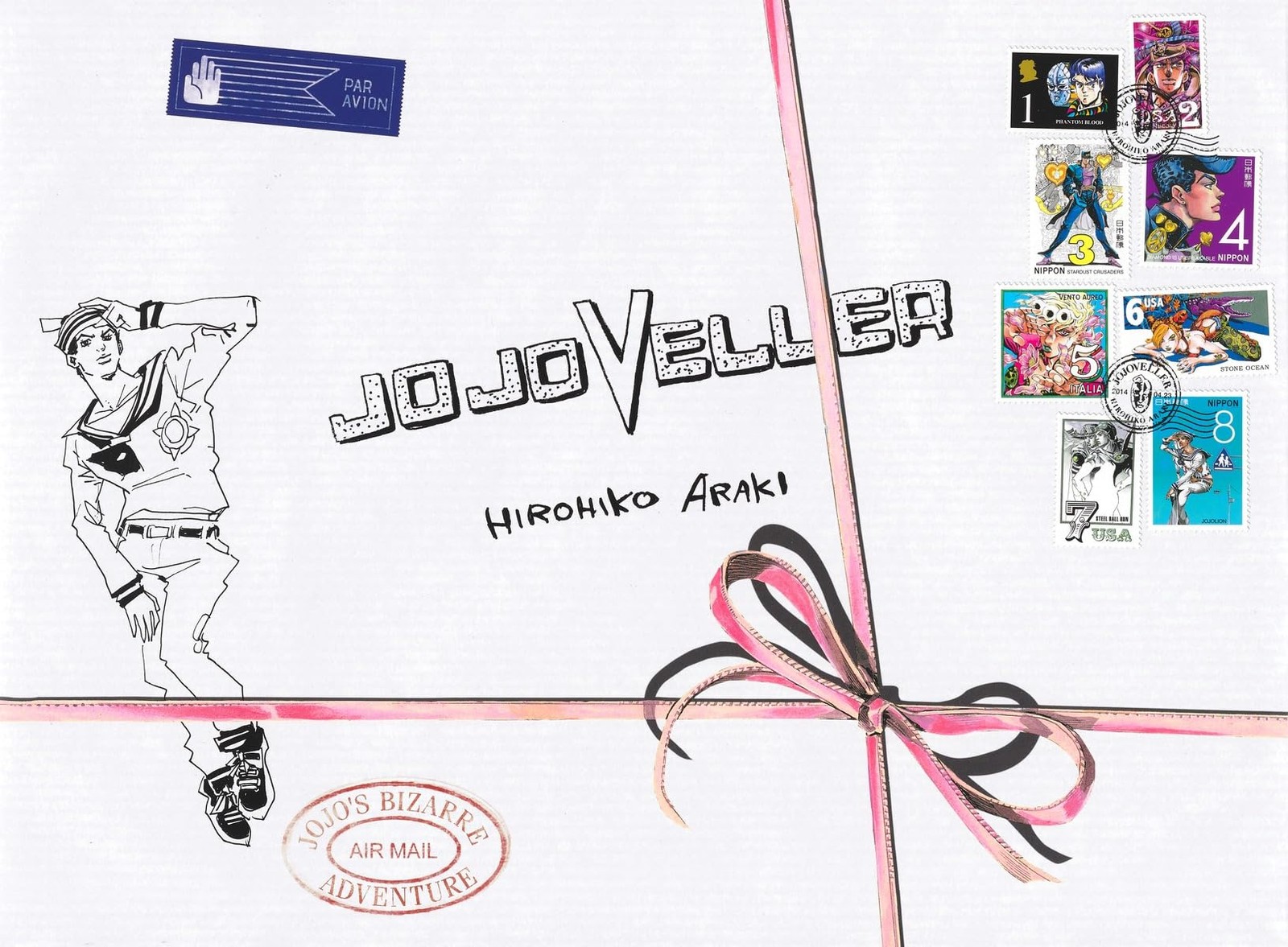 JOJOVELLER Art Book Hirohiko Araki Illustration JoJo's Bizarre Adventure Japan JOJOVELLER Art Book Hirohiko Araki Illustration JoJo's Bizarre Adventure Japan