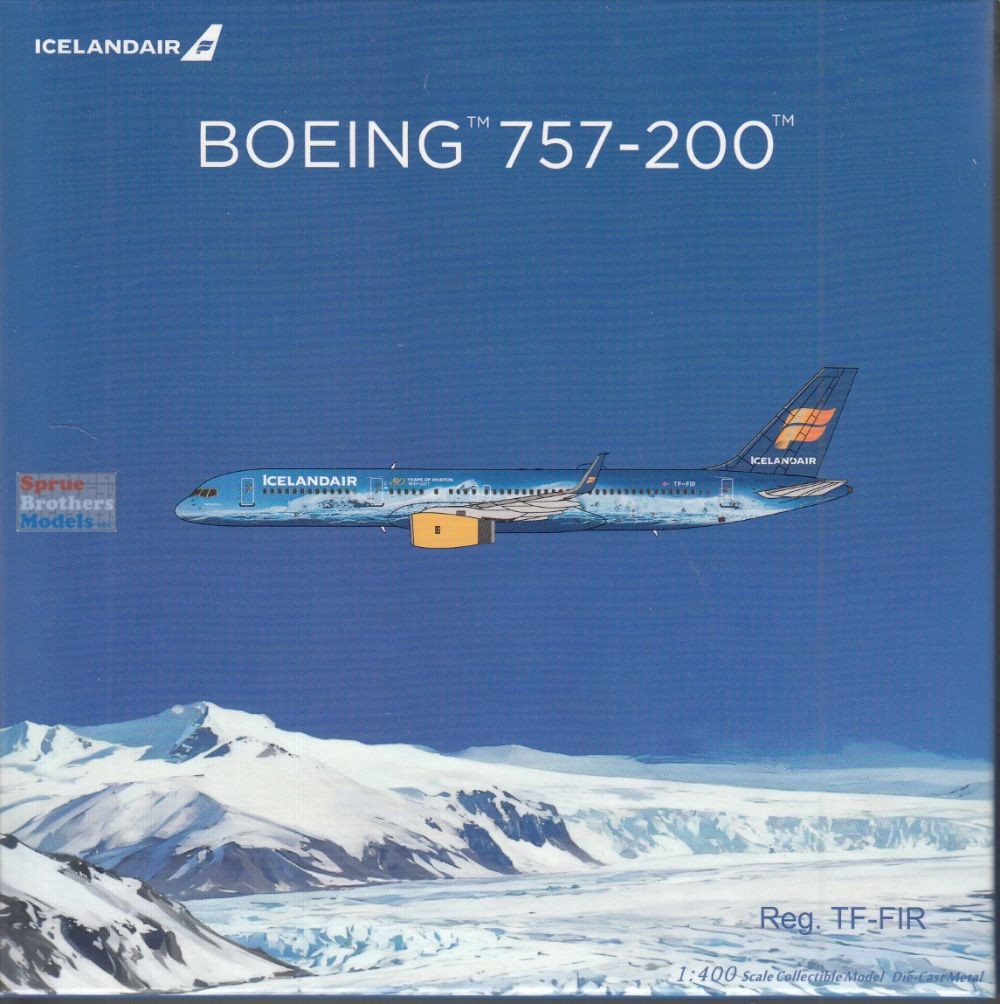 NGM53214 1:400 NG Model IcelandAir B757-200 Reg #TF-FIR \'Vatnajokull\'