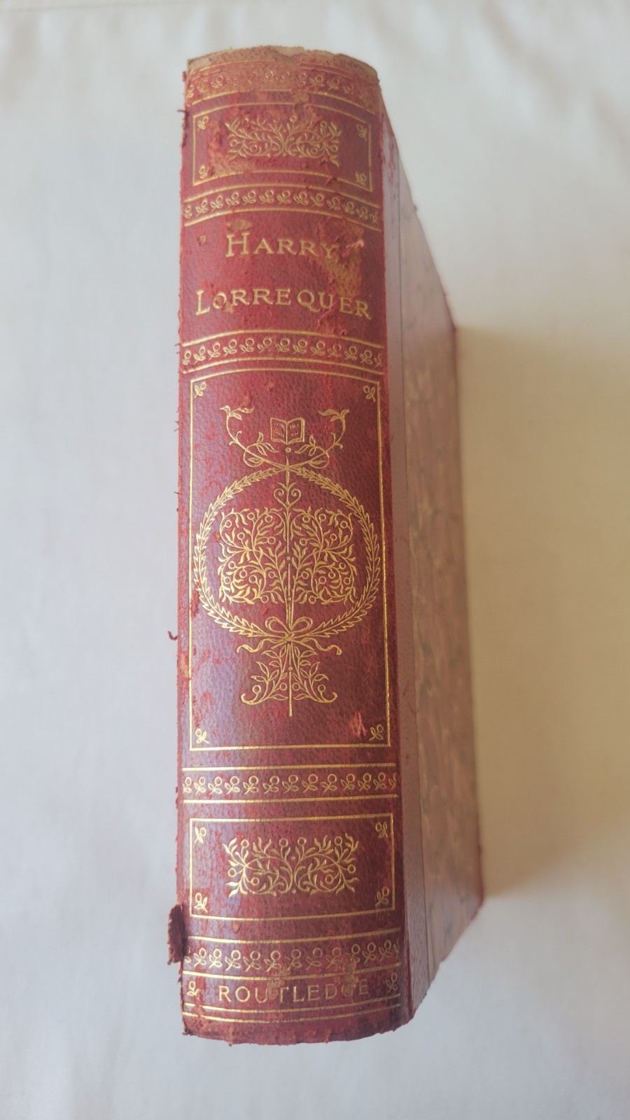 Harry Lorrequer by Charles Lever, Antique Hardcover 1880s