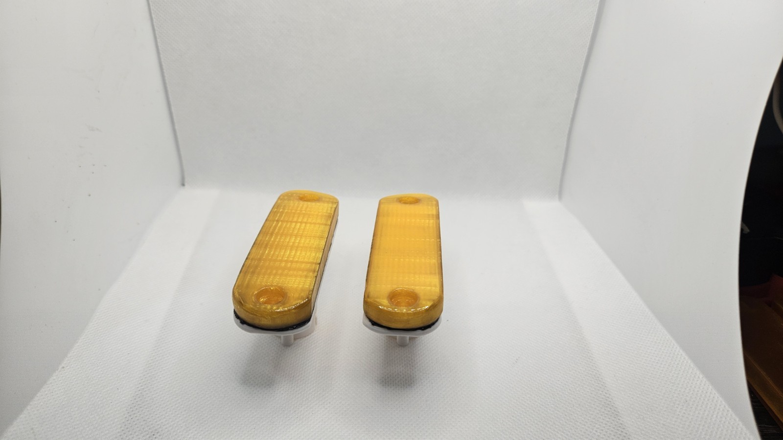 1988-98 Silverado/Sierra Amber Dually Fender Markers set of 2 (OBS)