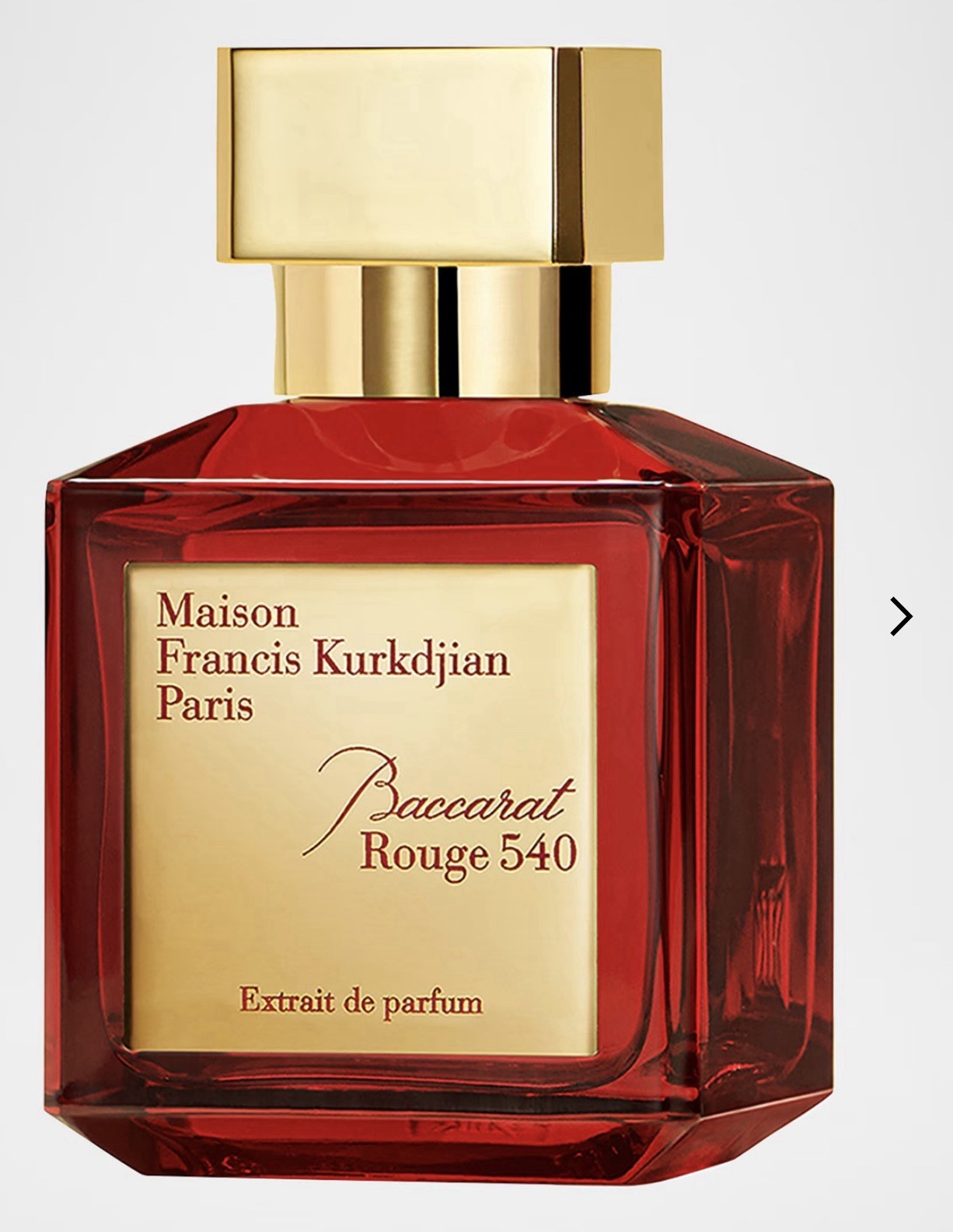 Maison Francis Kurkdjian Paris Baccarat Rouge 540 Extrait de Parfum