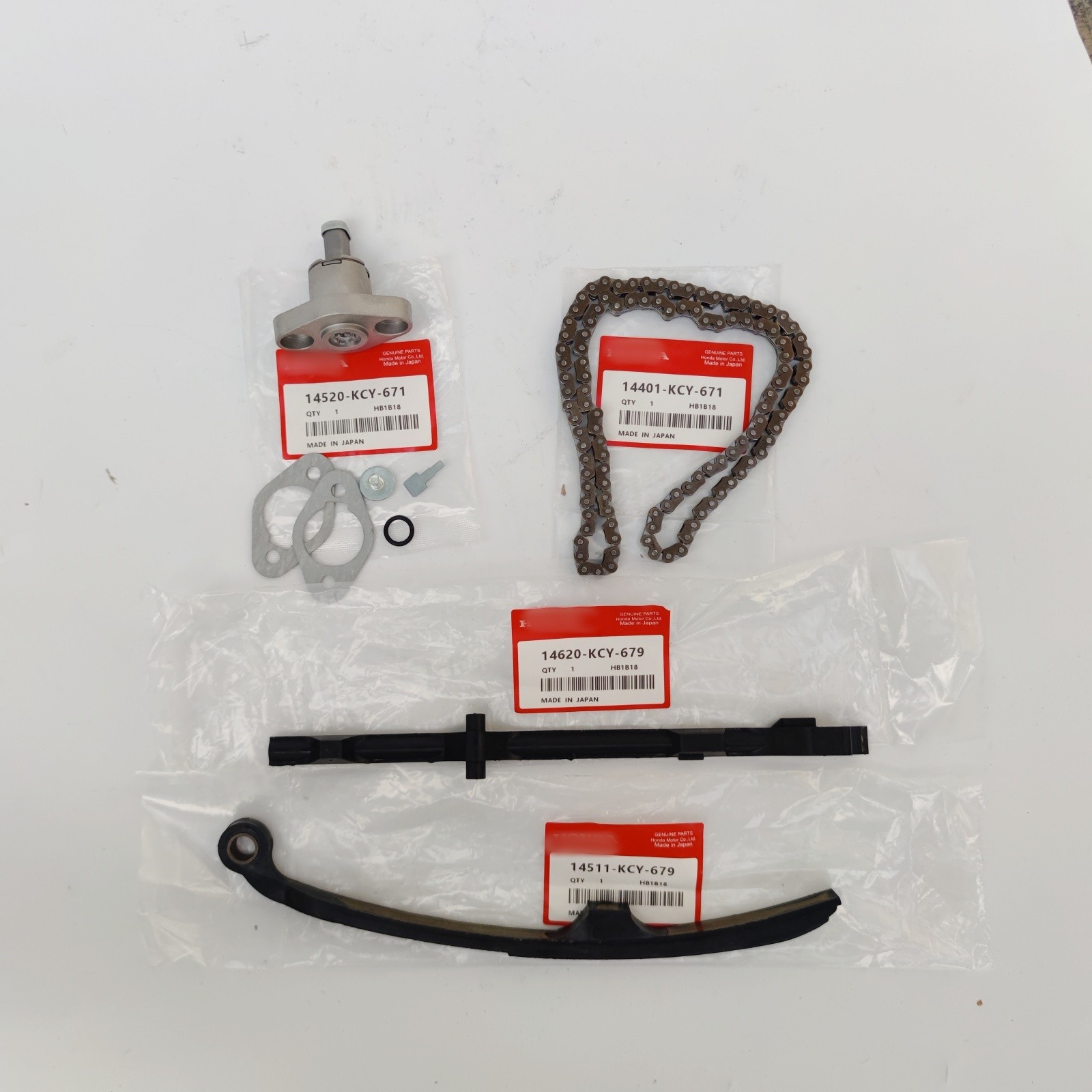 OEM Timing Guide Tensioner with Chain Tensioner Cam Chain For Honda TRX 400EX