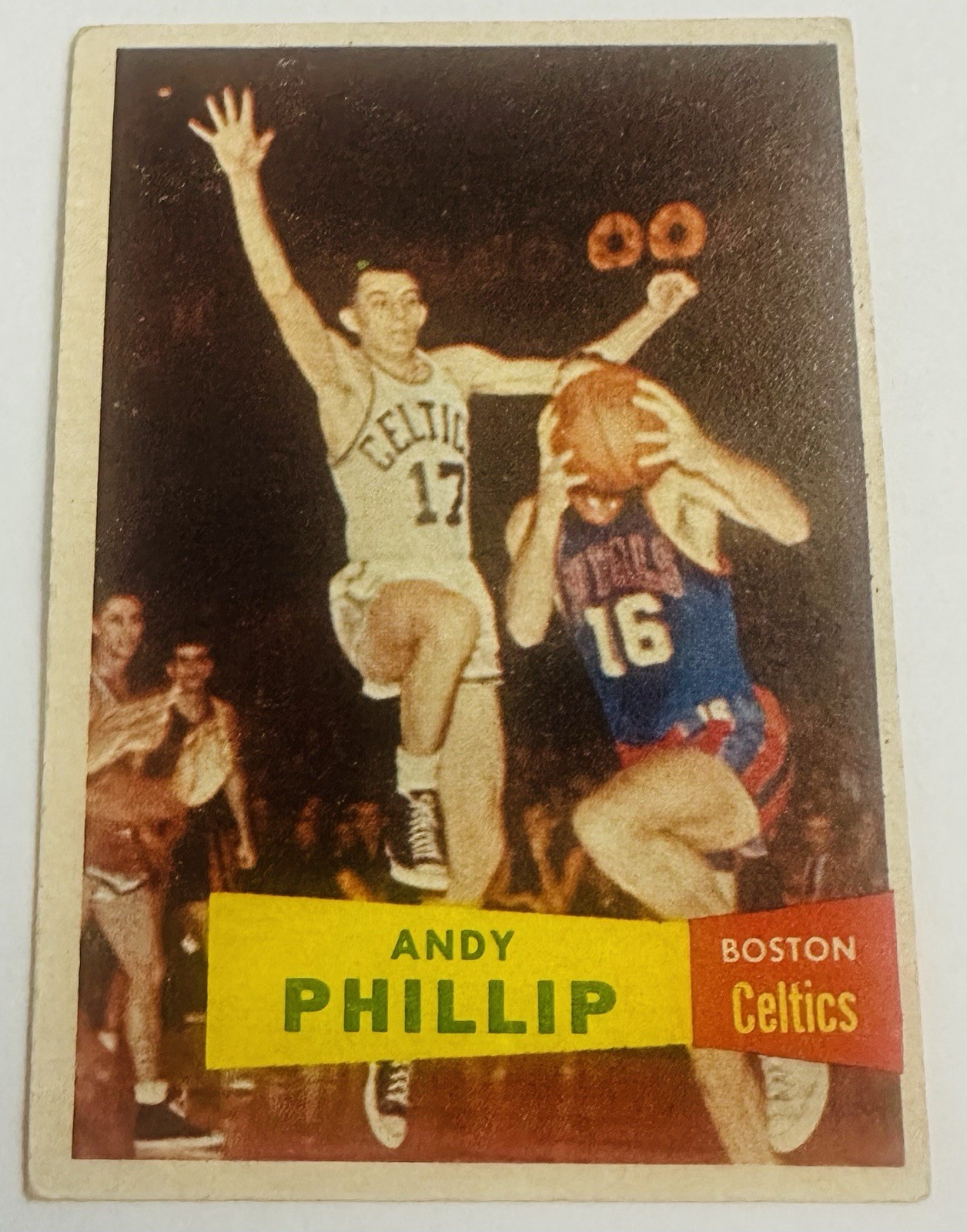 1957-58 Topps # 75 Andy Phillip EX+
