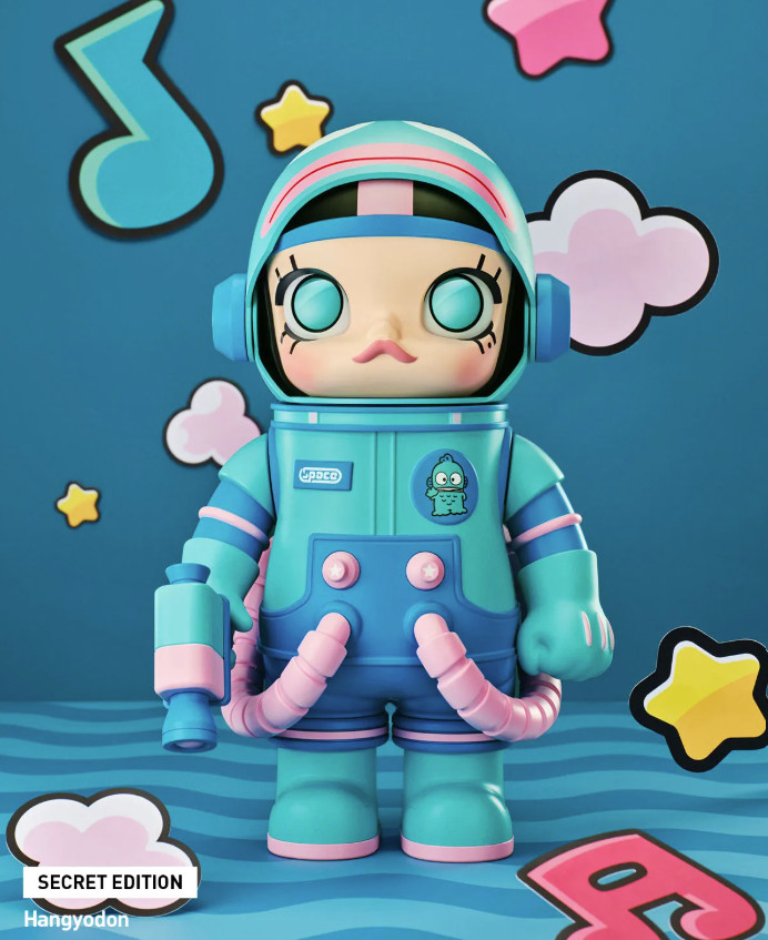 POP MART Mega Space Molly 400% Hangyodon Secret Hello Kitty & Friends Sanrio POP MART Mega Space Molly 400% Hangyodon Secret Hello Kitty & Friends Sanrio