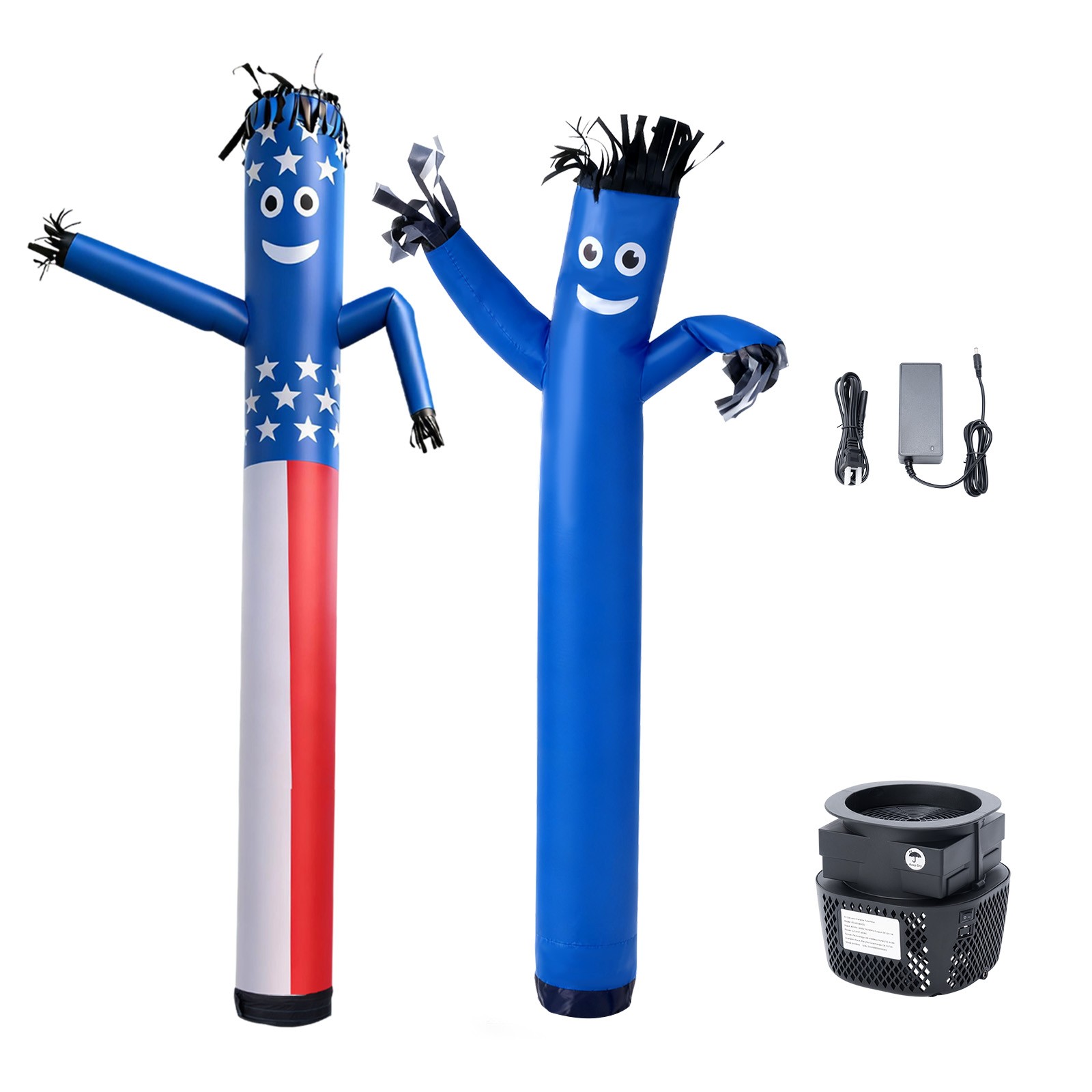 Uimoso Inflatable Tube Man with Blower Fan, 1/15 HP, 6 ft Waving Dancing Figure