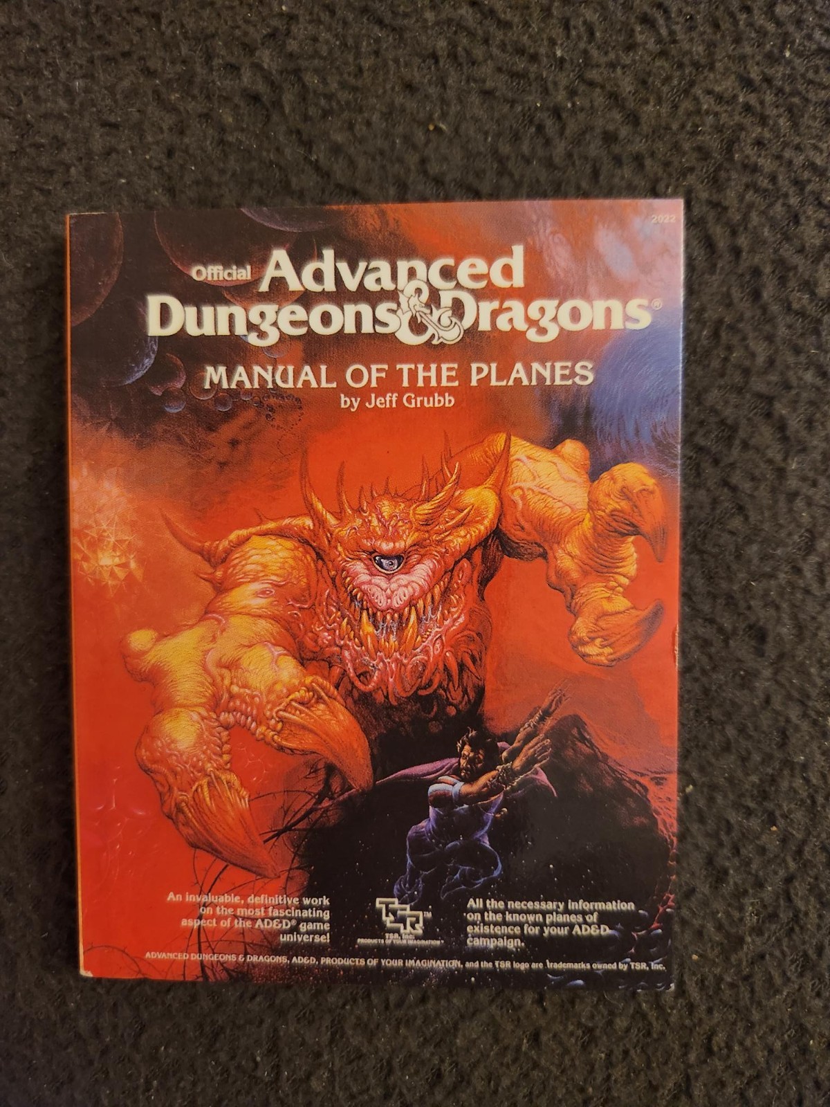 Advanced Dungeons & Dragons Manual of the Planes Mini-Book Brand-New Very Nice
