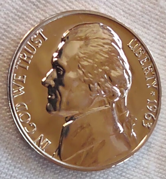 1963 (P) *GEM PROOF* Jefferson Nickel *PRICE REDUCED* 1963 (P) *GEM PROOF* Jefferson Nickel *PRICE REDUCED*