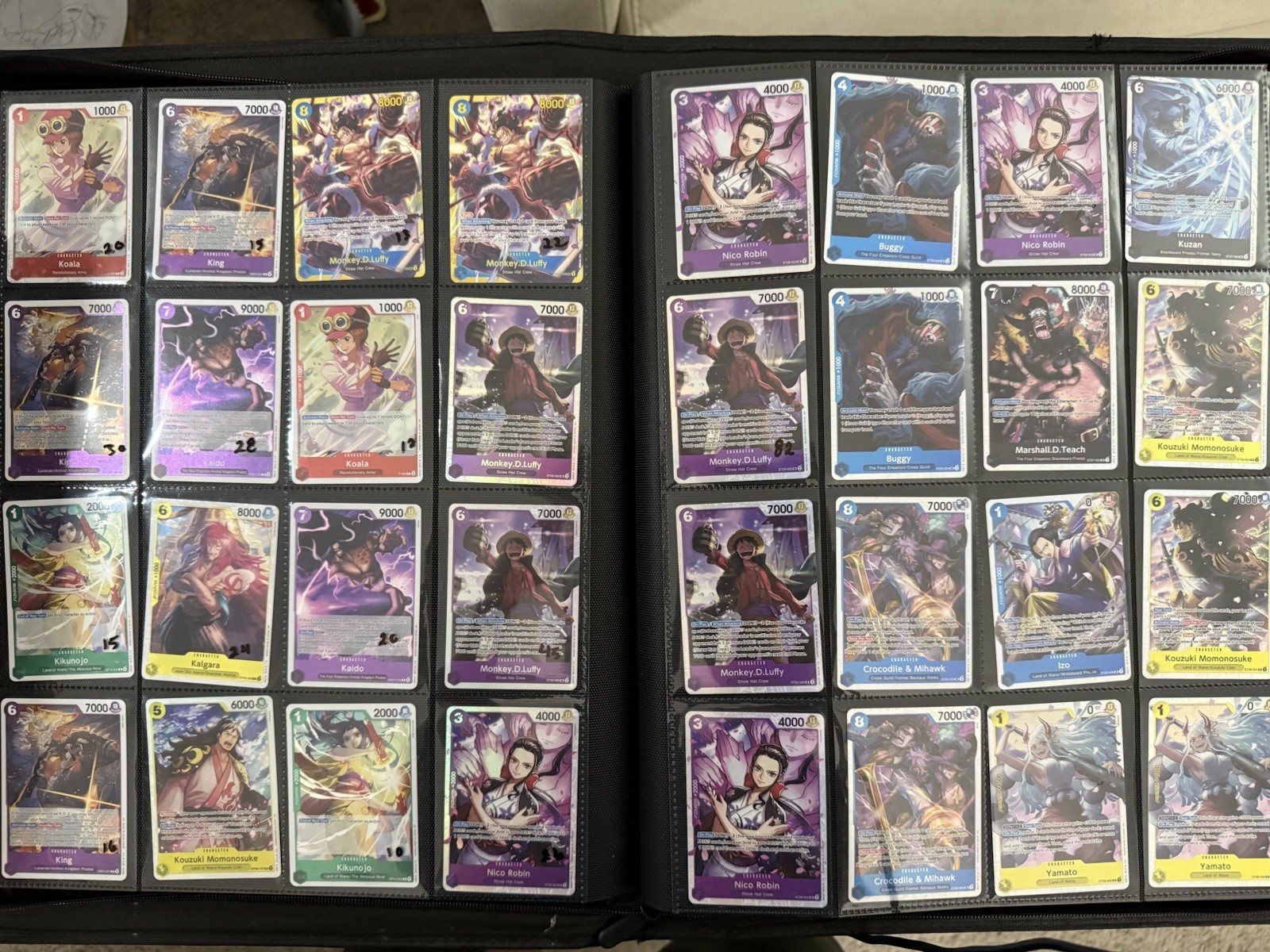 400 One Piece Card Mixed Bulk Lot Super Rare Leader Promo Holo Foil And More TCG