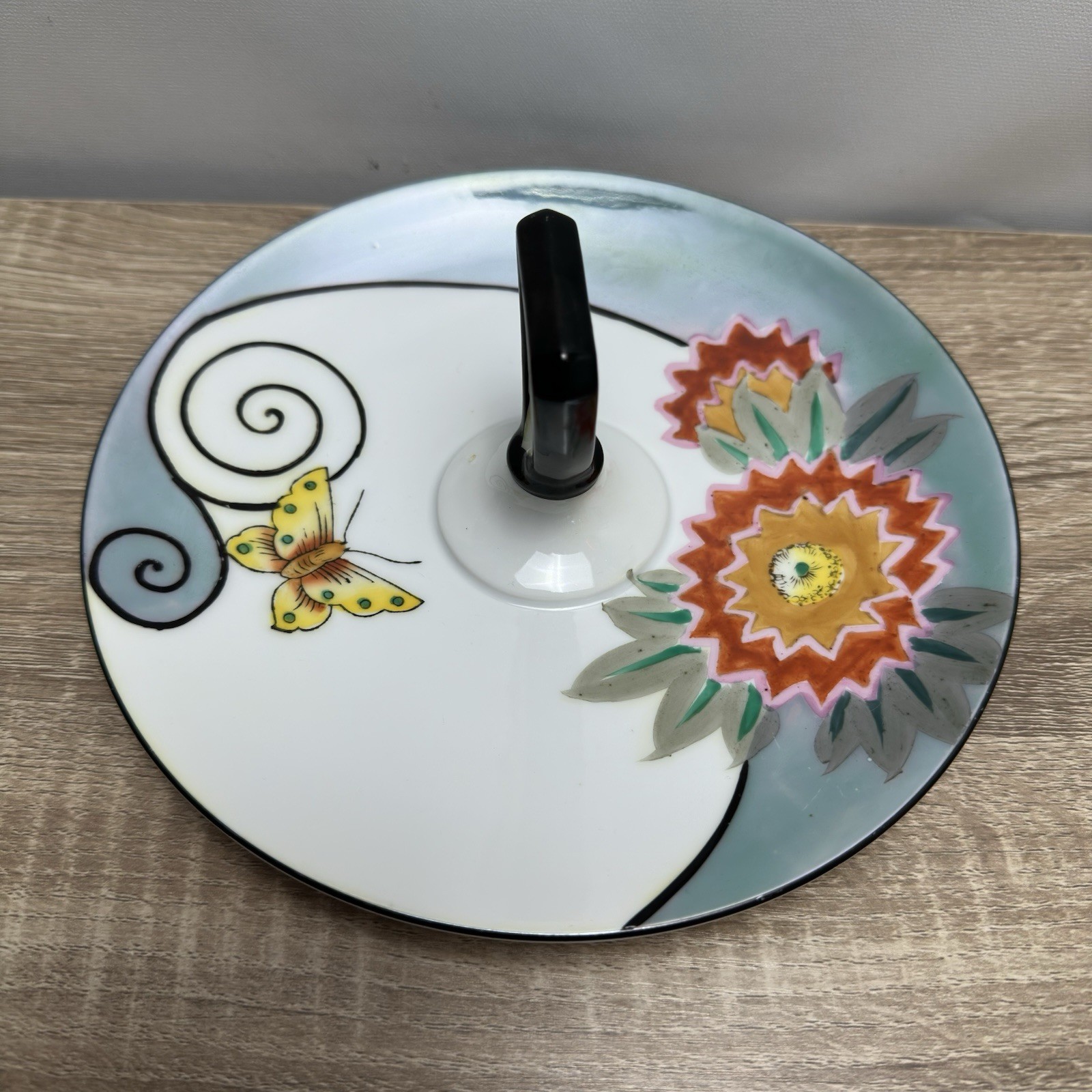 Vintage Noritake Art Deco Butterfly Dahlia 8\