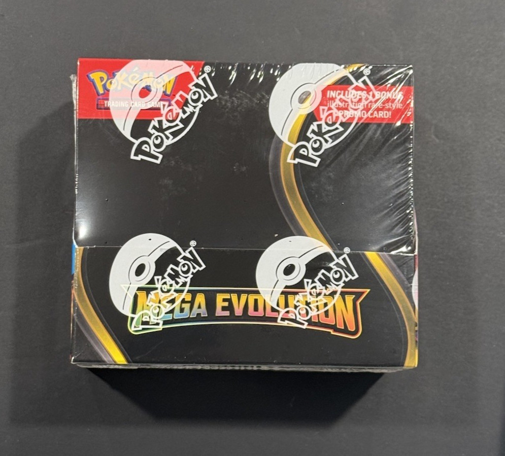 Pokemon Mega Evolution Enhanced Booster Box ME01 Factory Sealed 36 Packs English Pokemon Mega Evolution Enhanced Booster Box ME01 Factory Sealed 36 Packs English