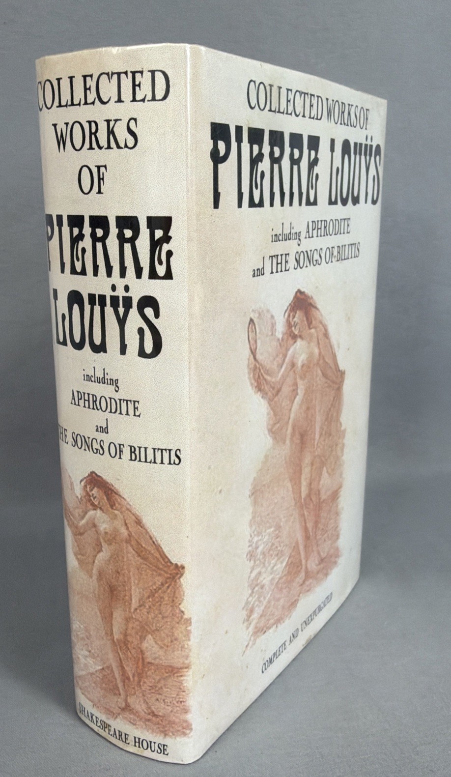 Vintage 1951 COLLECTED WORKS PIERRE LOUYS Book Shakespeare House