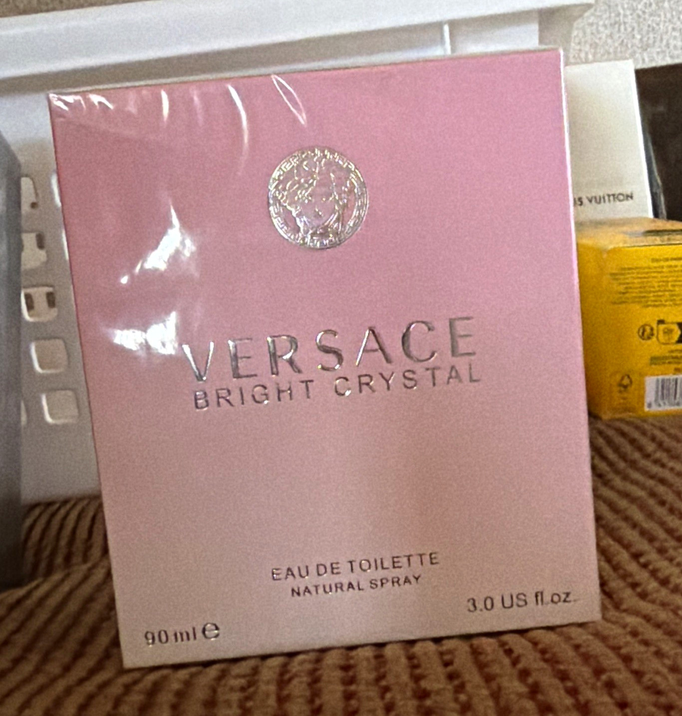 Versace Bright Crystal Eau de Toilette Spray, Regular Size 3.0 US fl oz Versace Bright Crystal Eau de Toilette Spray, Regular Size 3.0 US fl oz