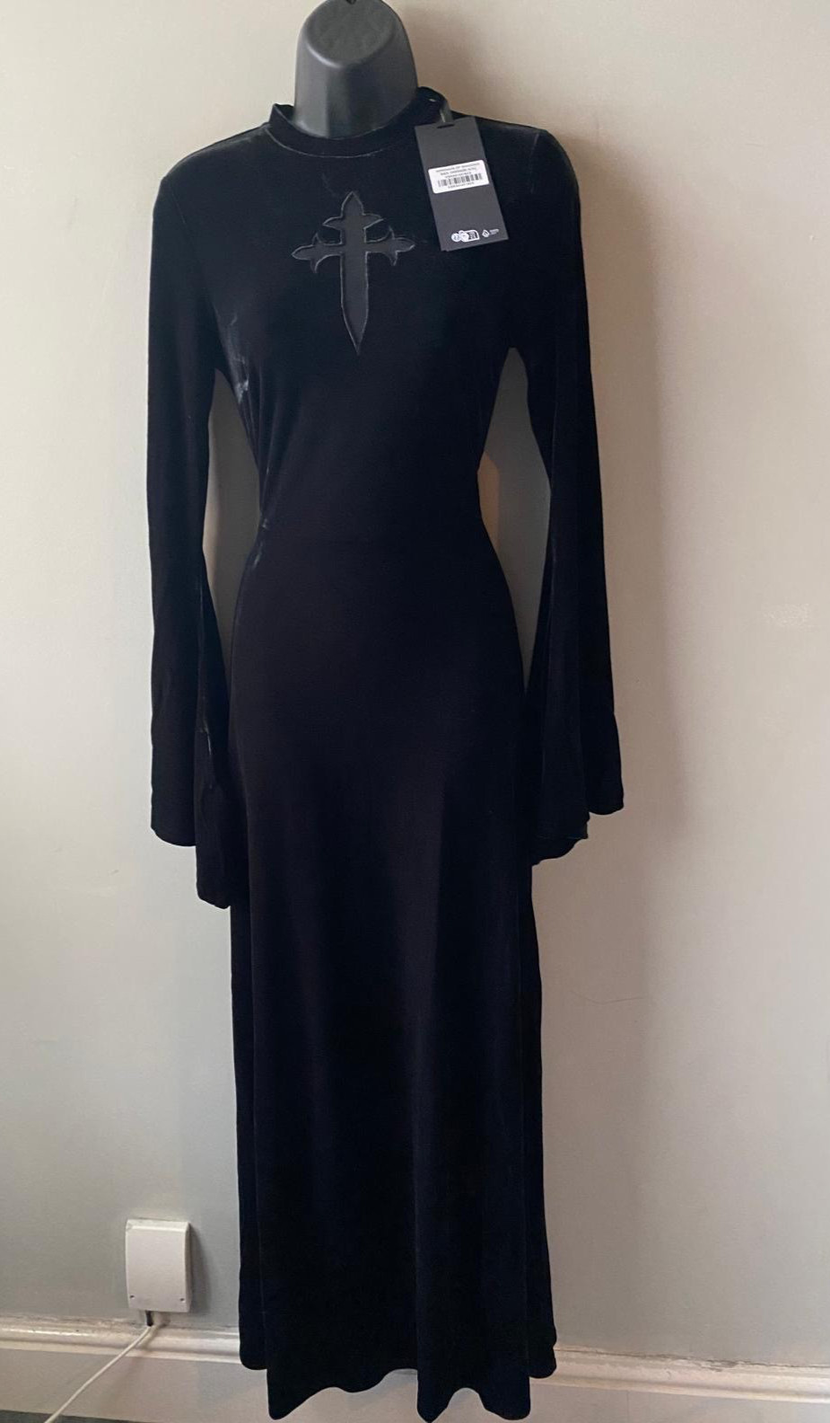 KILLSTAR Serenade of Shadows Maxi Dress in Black Size S New with Tags KILLSTAR Serenade of Shadows Maxi Dress in Black Size S New with Tags