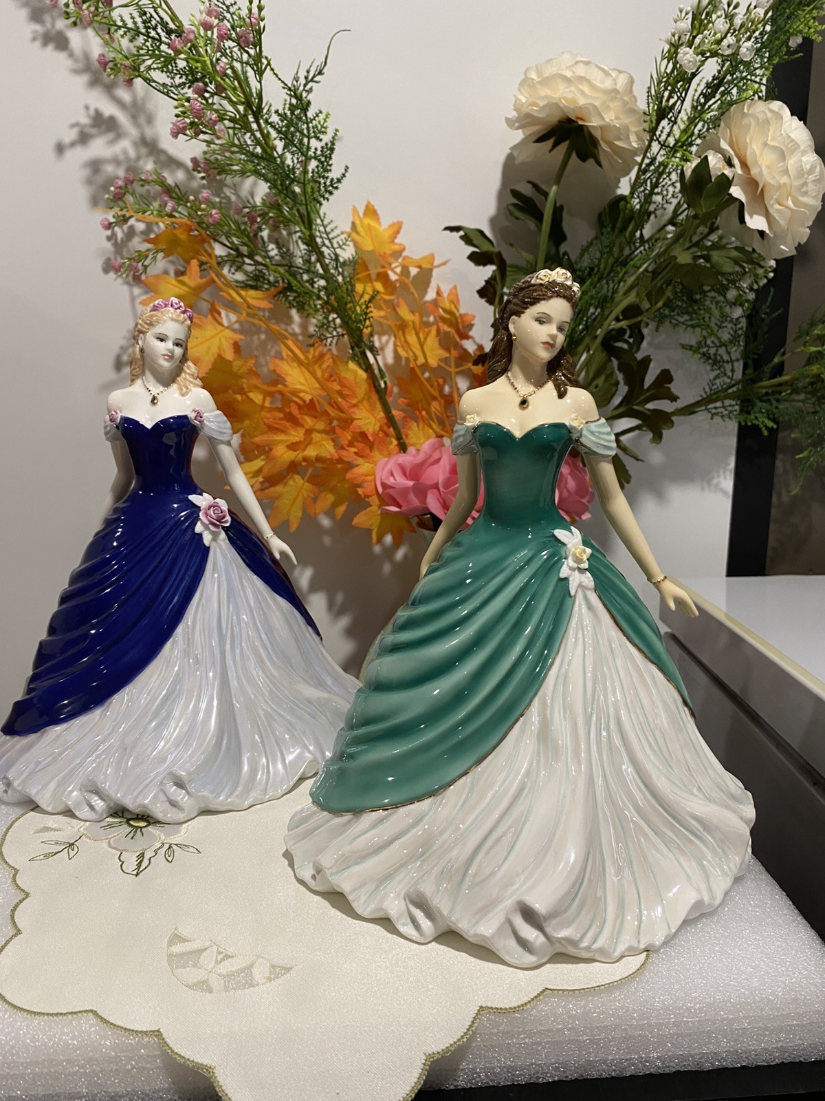 Coalport Charlotte, FOY 2008, LE 3000 and Royal Doulton Jade, LE 700 Coalport Charlotte, FOY 2008, LE 3000 and Royal Doulton Jade, LE 700