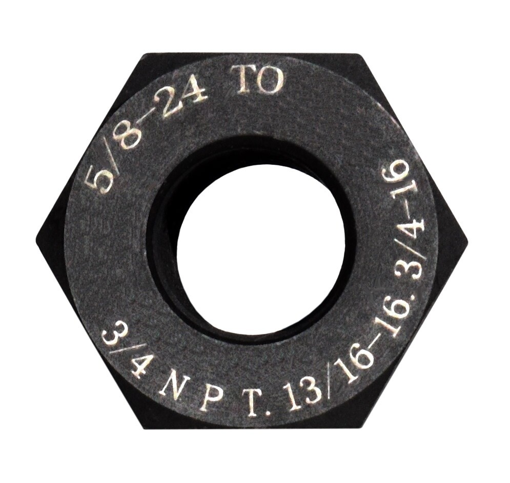 Steel Muzzle Thread Adapter Convert 5/8x24 to 3/4 NPT 13/16-16 3/4-16
