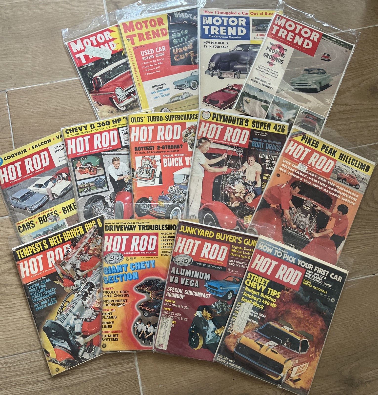 13 Vintage 1960’s HOT ROD Magazines 1950’s MOTOR TREND Rat Rod DRAG RACING 13 Vintage 1960’s HOT ROD Magazines 1950’s MOTOR TREND Rat Rod DRAG RACING