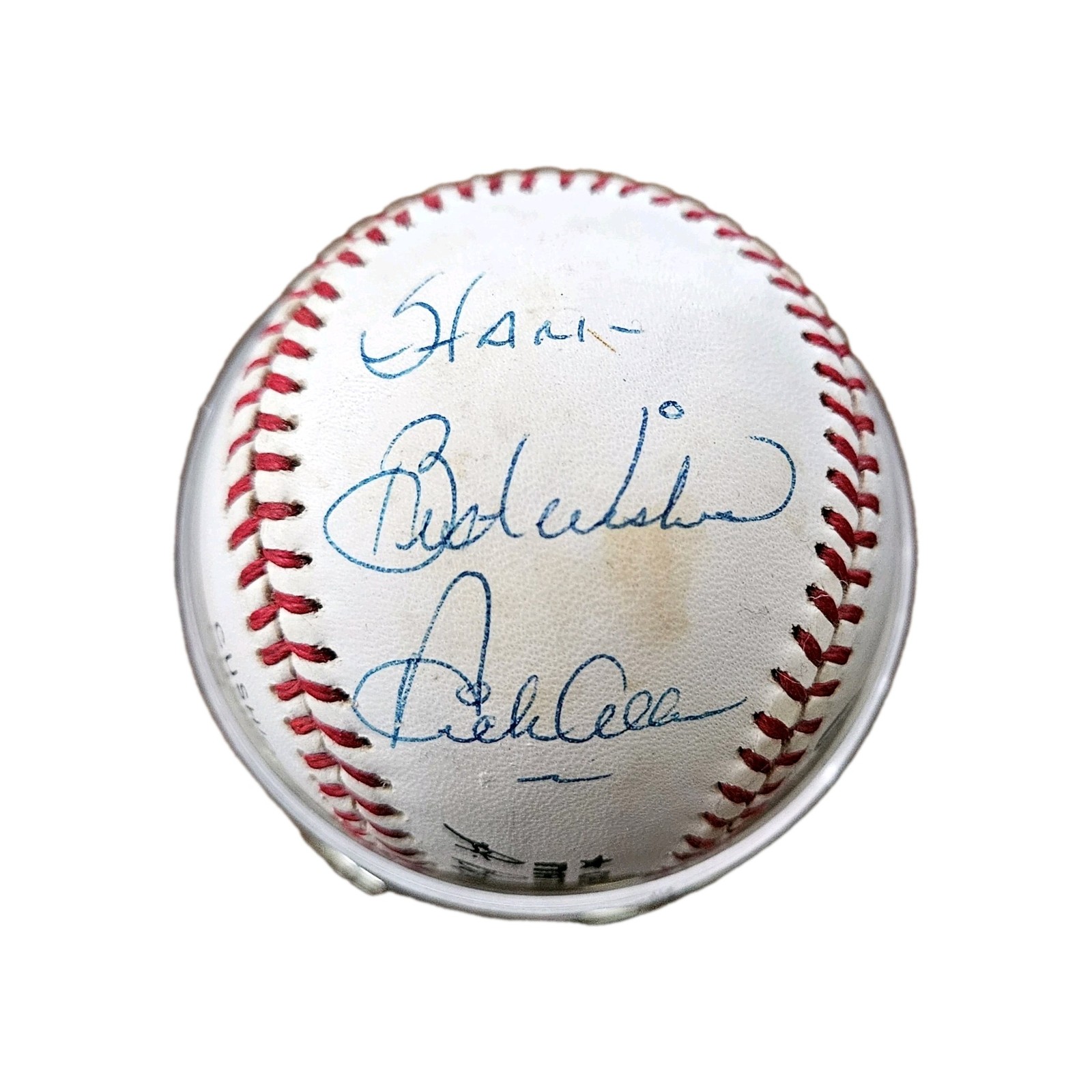 Richie “Dick” Allen & Johnny Callison Signed on Bart Giamatto NL Baseball 