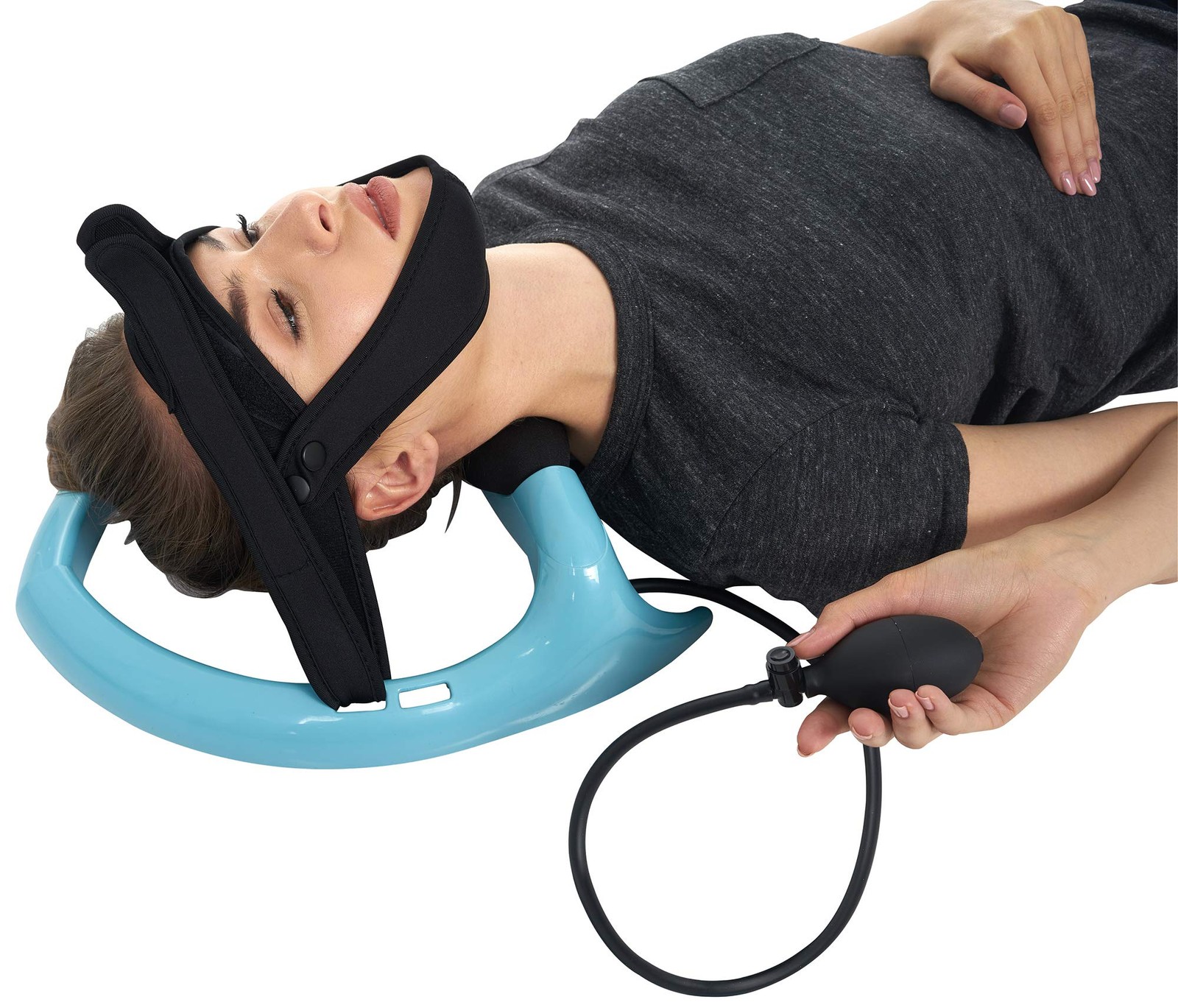 Posture Neck Exercising Cervical Spine Hydrator Pump Relief for Stiffness, Re...