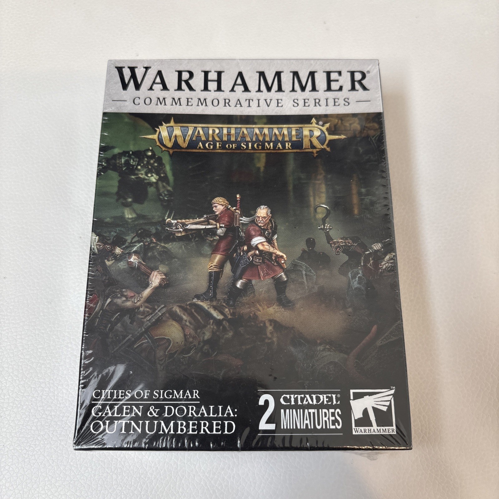 Warhammer AOS Commemorative Series - Galen and Doralia Outnumbered Warhammer AOS Commemorative Series - Galen and Doralia Outnumbered