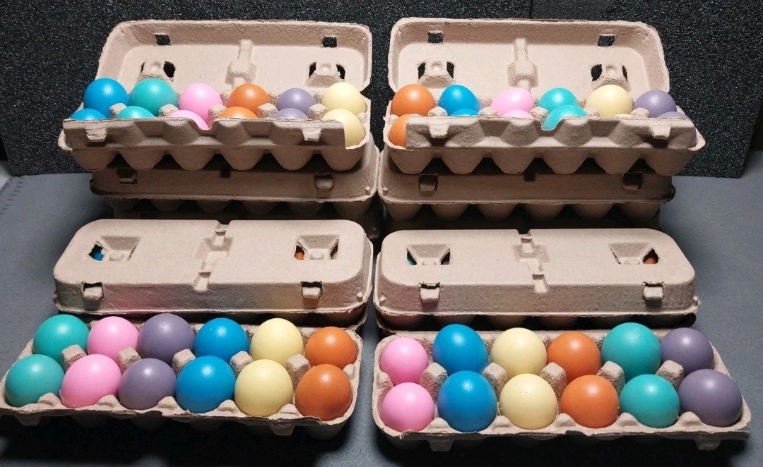10 Dozen Confetti Filled Easter Eggs (120 Eggs) CASCARONES Colorful Fiesta Party 10 Dozen Confetti Filled Easter Eggs (120 Eggs) CASCARONES Colorful Fiesta Party