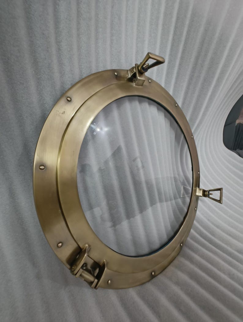 24 Inch Porthole Nautical Wall Decor Large Working Ship Cabin Window Ocean Theme
