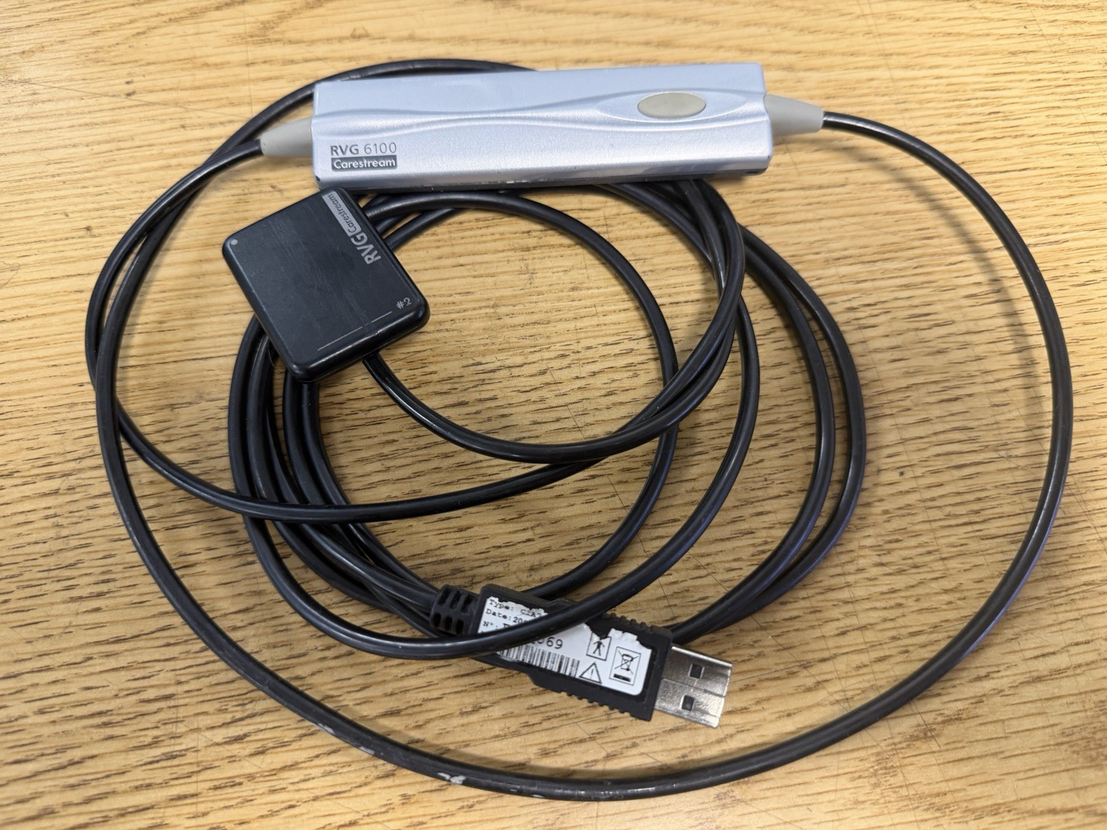 Carestream RVG 6100 Dental Digital image Sensor USB Interface/Cable Ring CIA78 Carestream RVG 6100 Dental Digital image Sensor USB Interface/Cable Ring CIA78