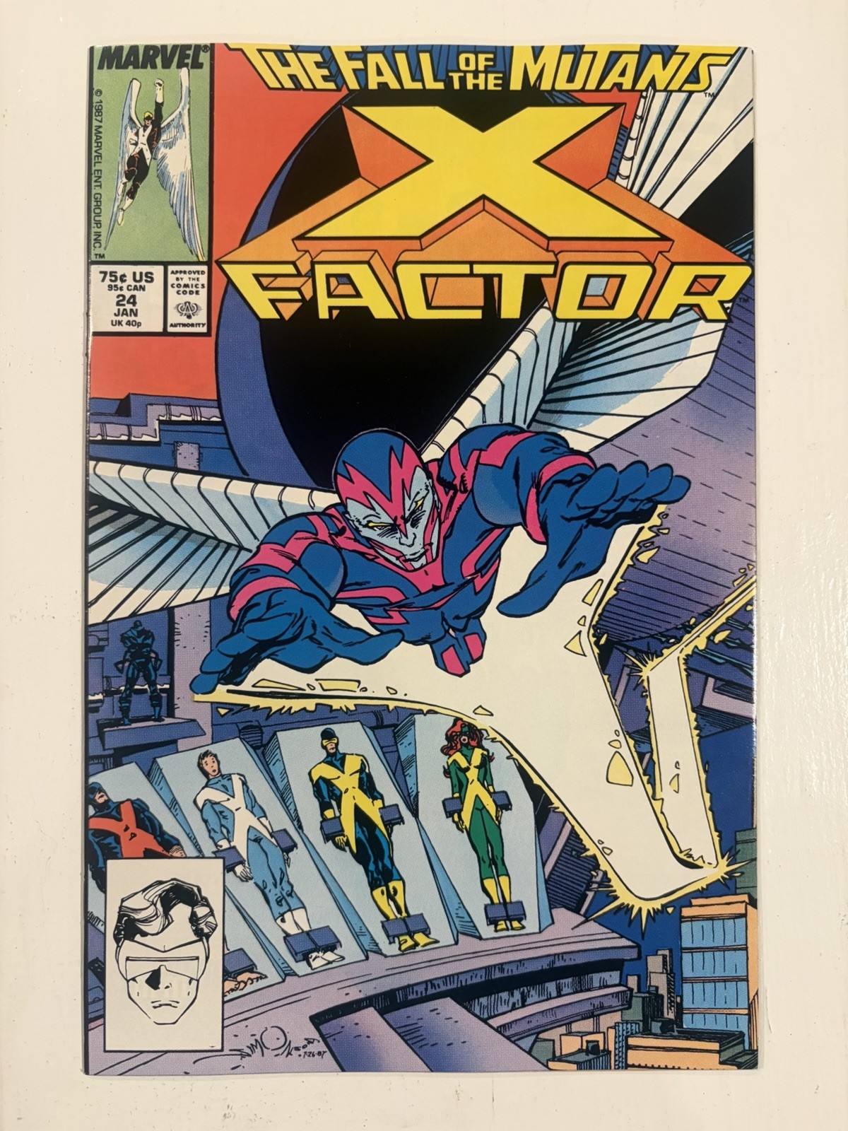 X-Factor #24/Marvel Comic Book/1st Full Archangel/Origin of Apocalypse/VF-NM
