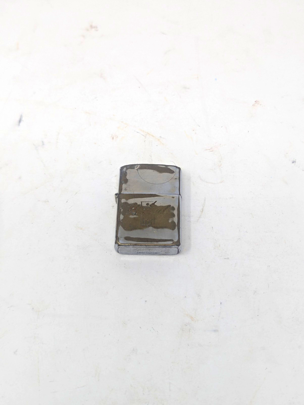 Vintage 1954-55 Zippo United Paint Advertising Paint By Number Lighter