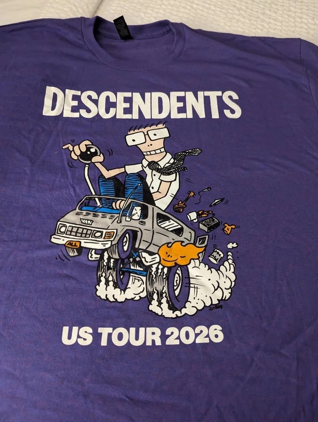 Descendents US Tour 2026 T shirt reprint