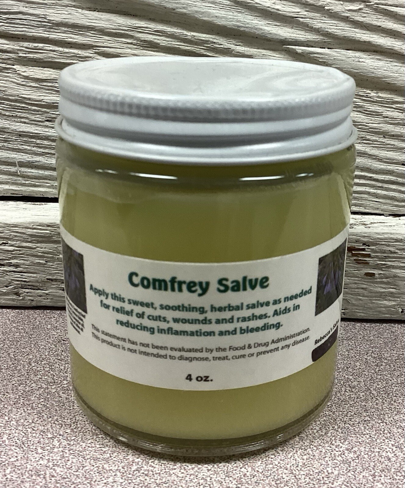 4 Oz. Amish Made Herbal Comfrey Salve