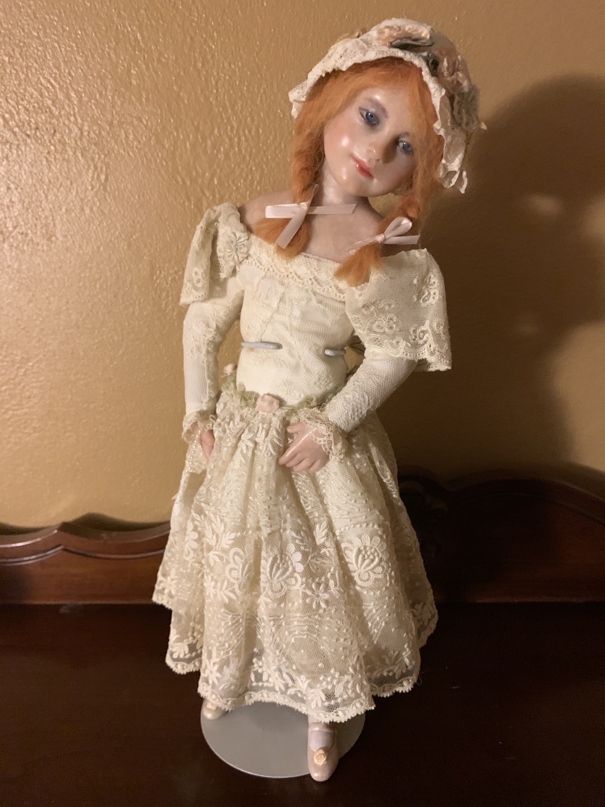 Vintage early to mid 1980’s OOAK Doll By Anna Avigail Brahms~ Rare~Hard To Find