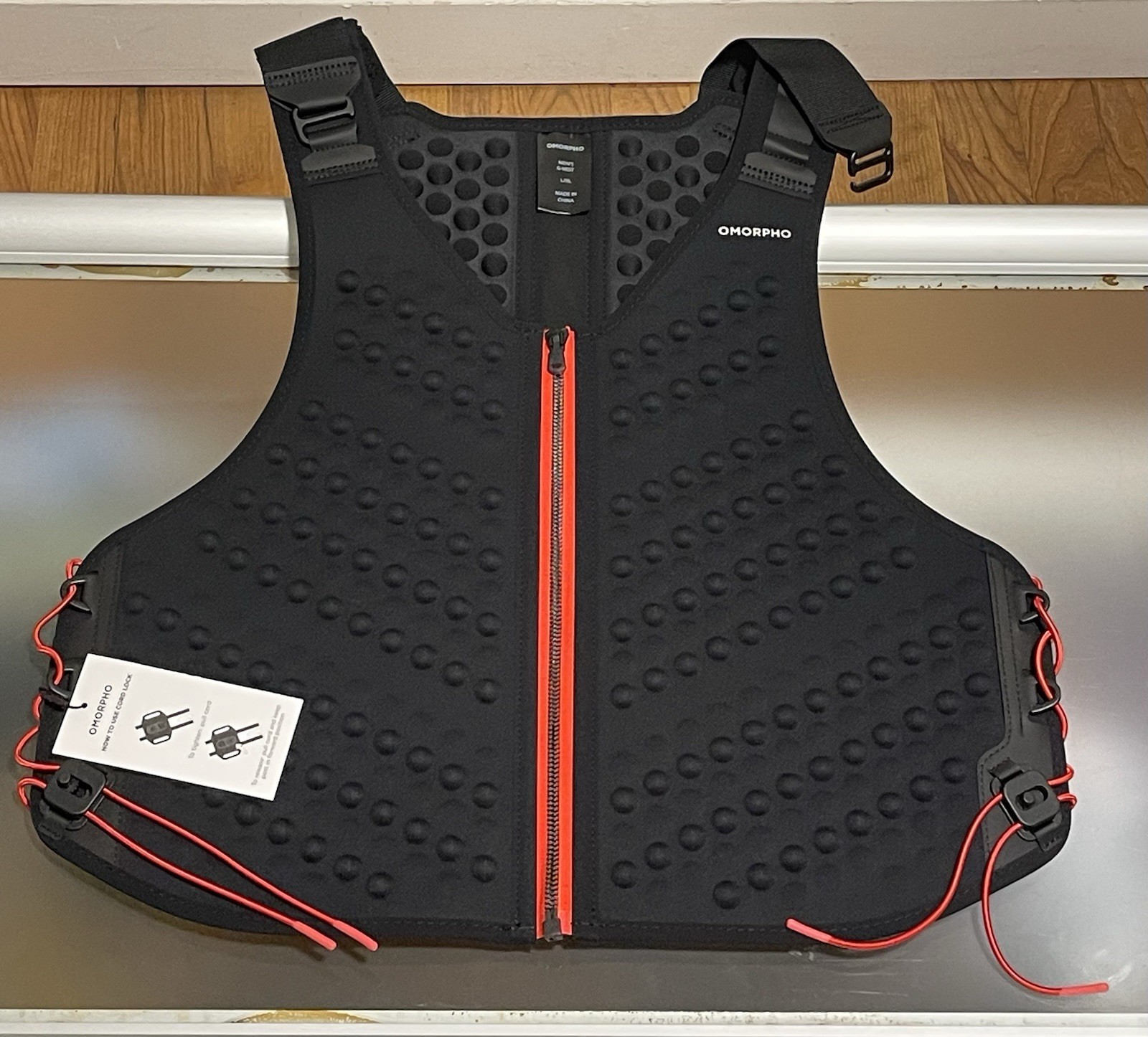 OMORPHO Original  G-Vest OG007 / Men’s S/M Black  - 6 LBS Running