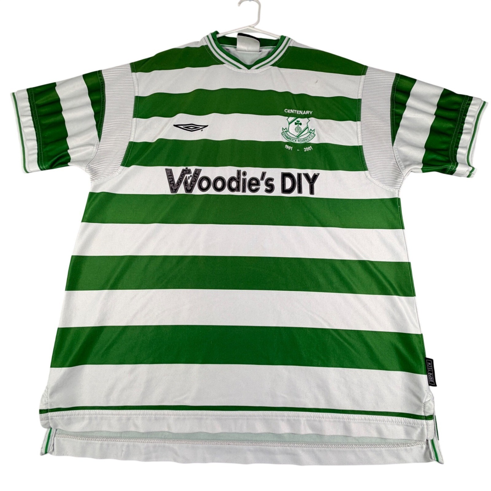 Vintage Umbro Shamrock Rovers FC Home Jersey 2003 XL Soccer Retro Vintage Umbro Shamrock Rovers FC Home Jersey 2003 XL Soccer Retro