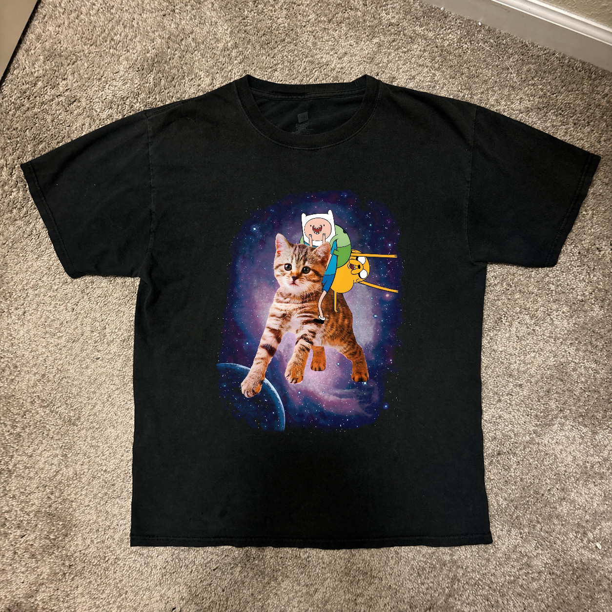 Vintage Adventure Time T-Shirt, Unisex Short Sleeve, S-5XL, 