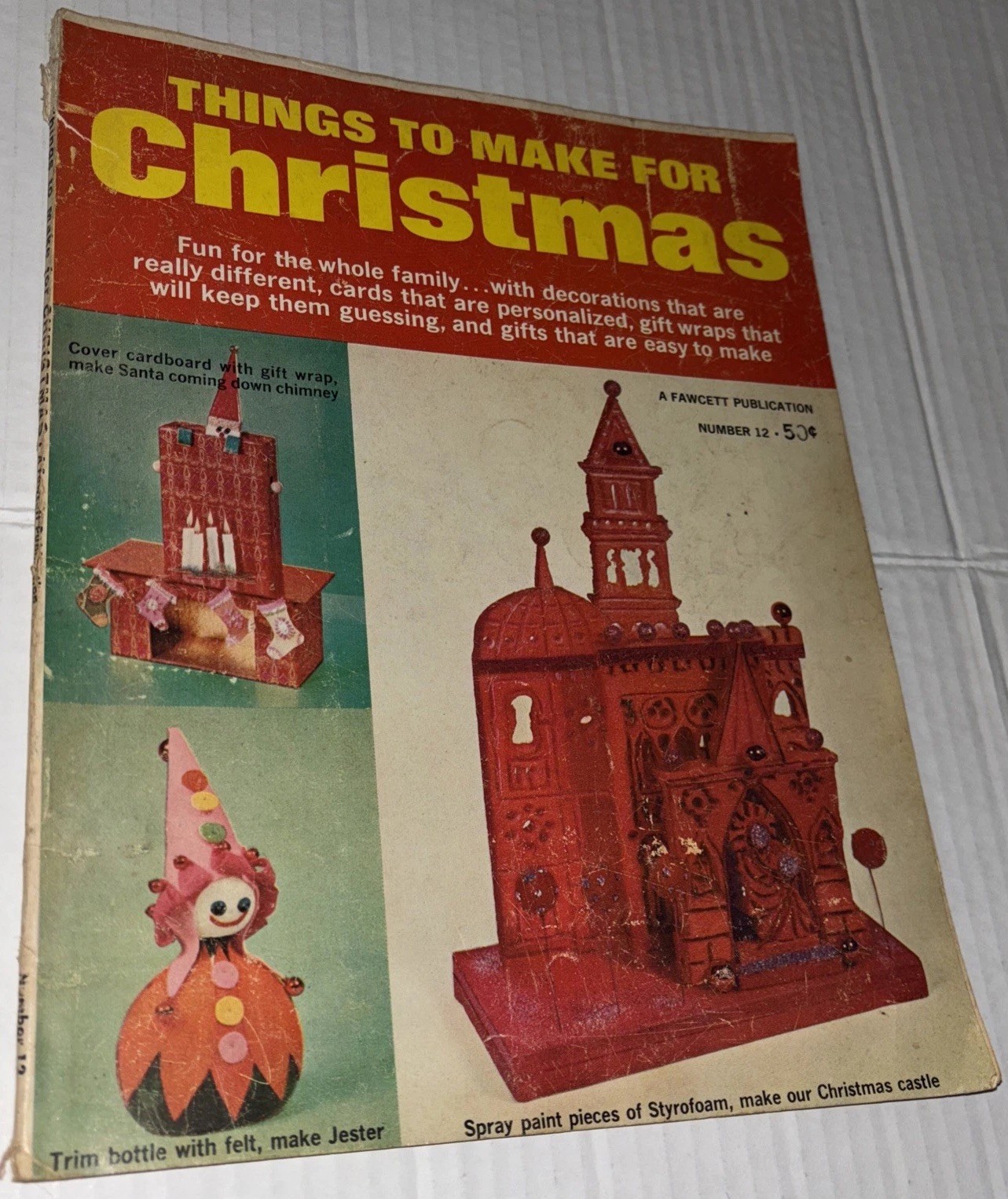 Vintage 1968 Fawcett Pub. Things to Make for Christmas Magazine Ideas Disney AD Vintage 1968 Fawcett Pub. Things to Make for Christmas Magazine Ideas Disney AD
