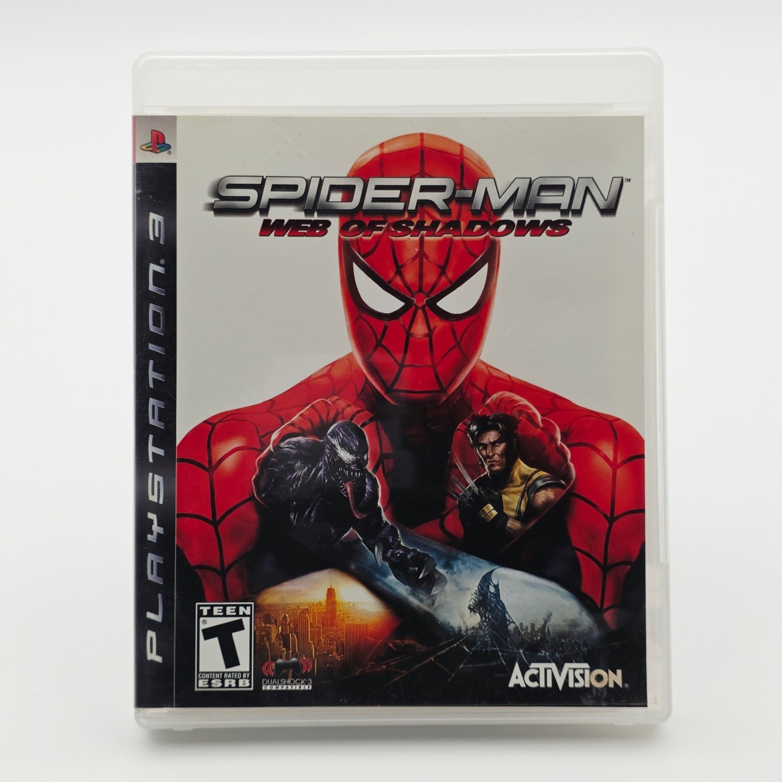 Spider-Man Web of Shadows PS3 Sony PlayStation 3 Authentic Tested Complete CIB Spider-Man Web of Shadows PS3 Sony PlayStation 3 Authentic Tested Complete CIB