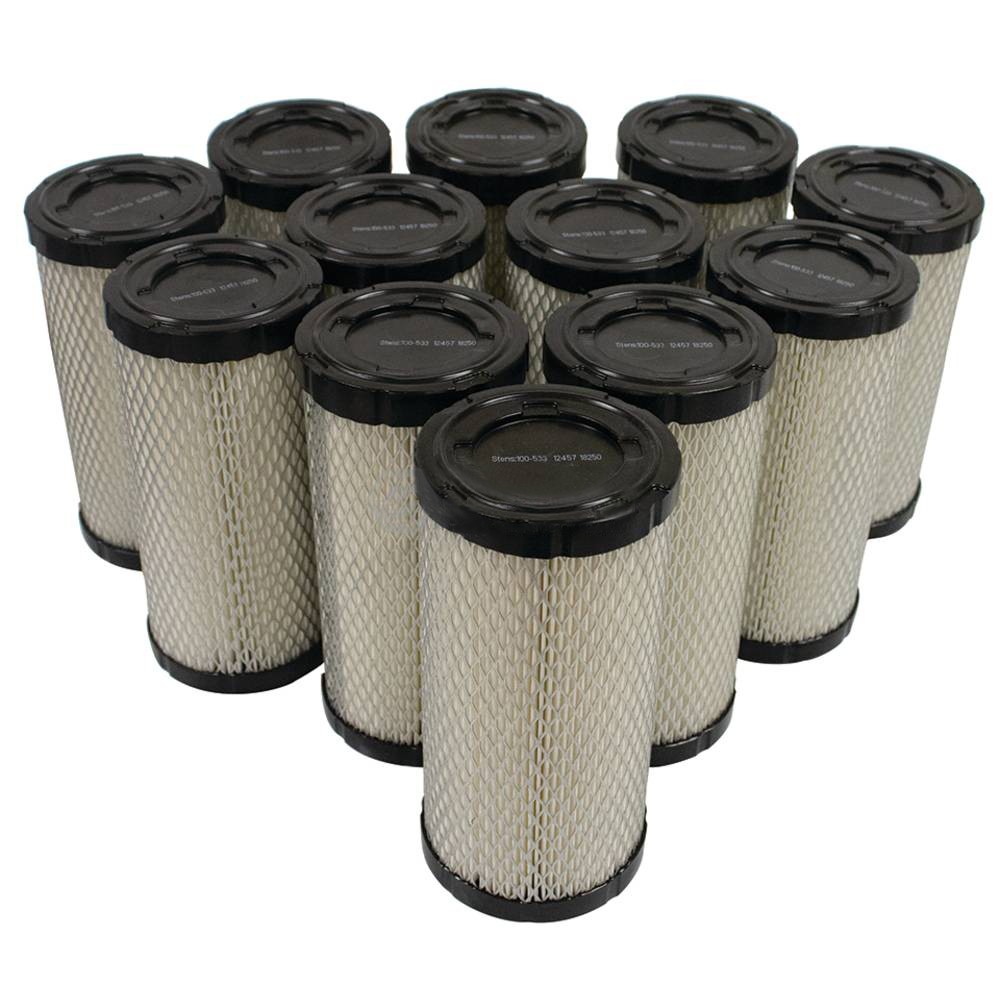 Air Filter Shop Pack - Fits Kubota 1G659-11222, 6A10082630