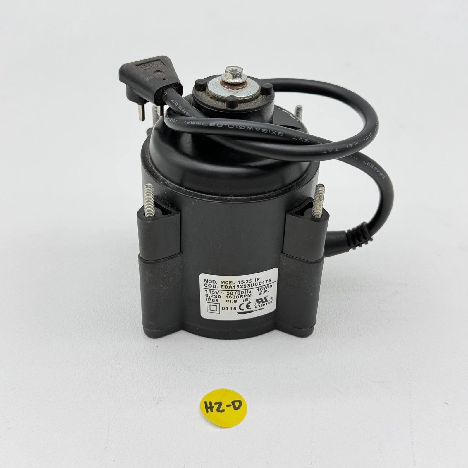 Elco ECHE0176 Replacement Motor 15W 1/50HP 115V For Hill Phoenix MCEU 15-25IP Elco ECHE0176 Replacement Motor 15W 1/50HP 115V For Hill Phoenix MCEU 15-25IP