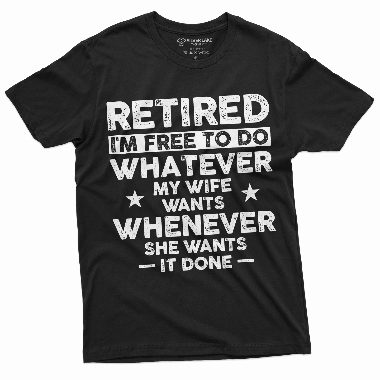 Men\'s funny retirement T-shirt Gift for husband retired hubby funny gift
