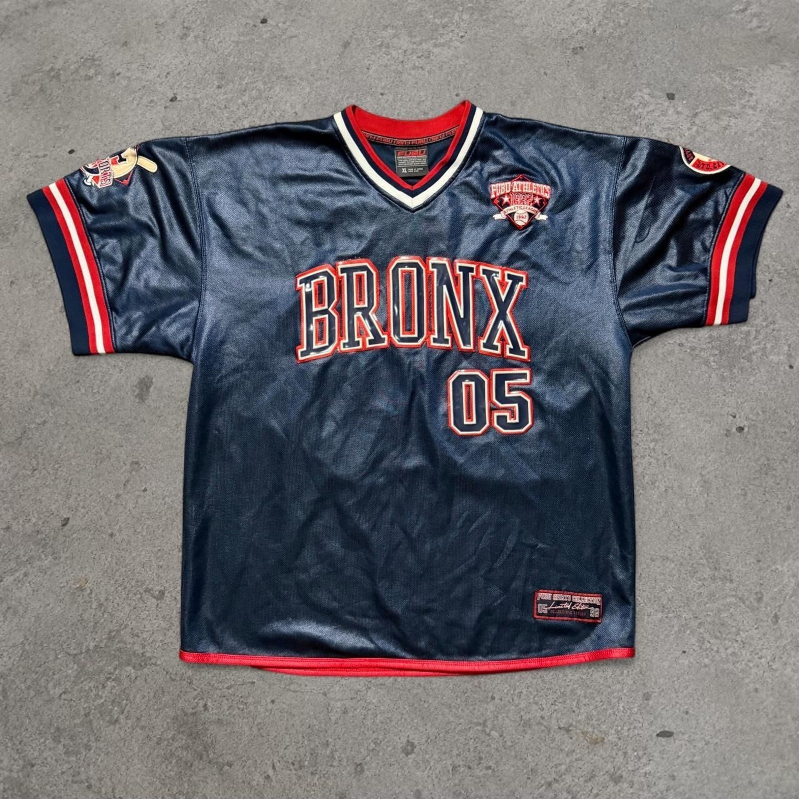 Vintage Y2K FUBU Bronx New York Jersey City Series #05 Men’s Size XL