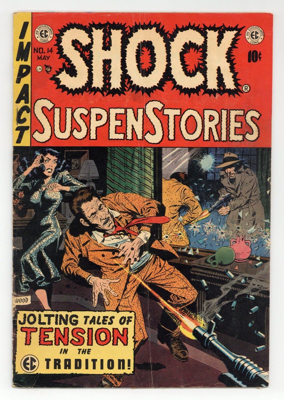 Shock Suspenstories #14 FR/GD 1.5 1954