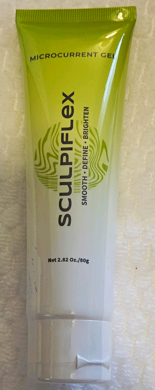Sculpiflex Microcurrent Gel Smooth Define Brighten 2.82 oz/80g Exp 02/07/27 Sculpiflex Microcurrent Gel Smooth Define Brighten 2.82 oz/80g Exp 02/07/27