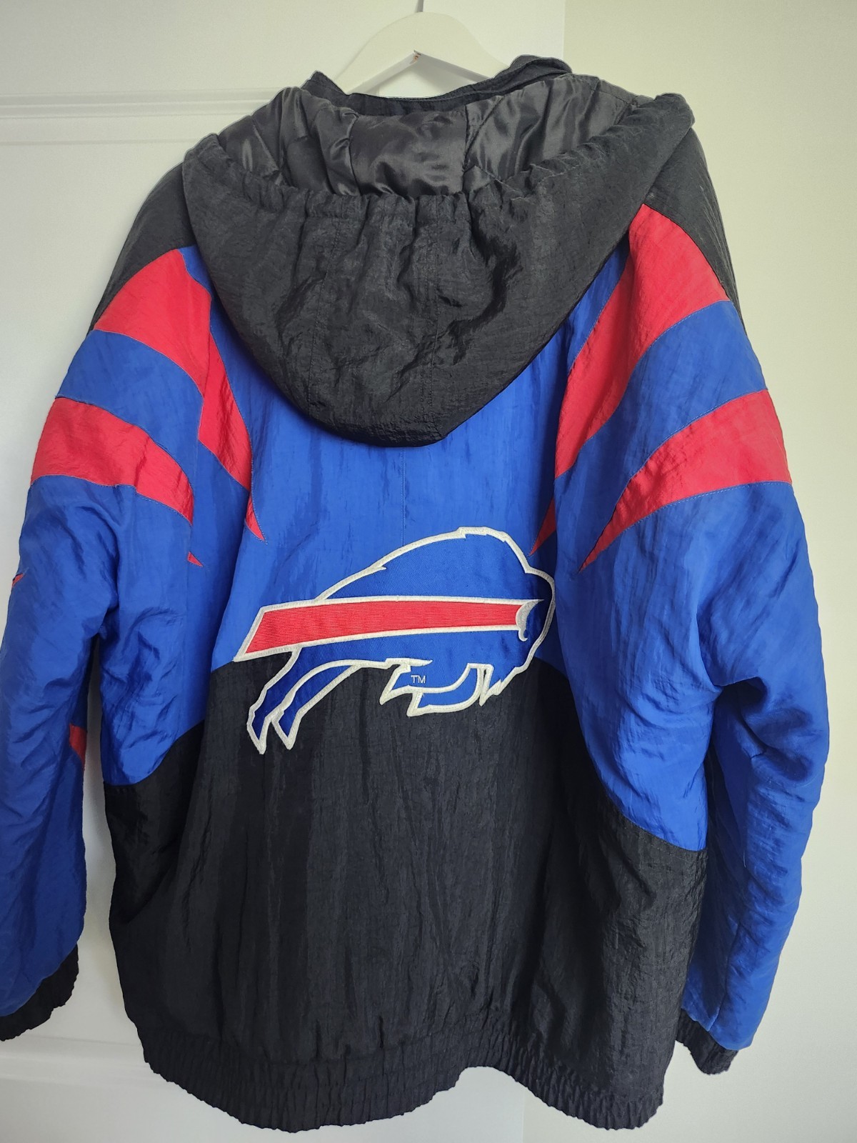 Buffalo Bills NFL Vintage 80s 90s Starter Jacket Puffer Coat Size LARGE