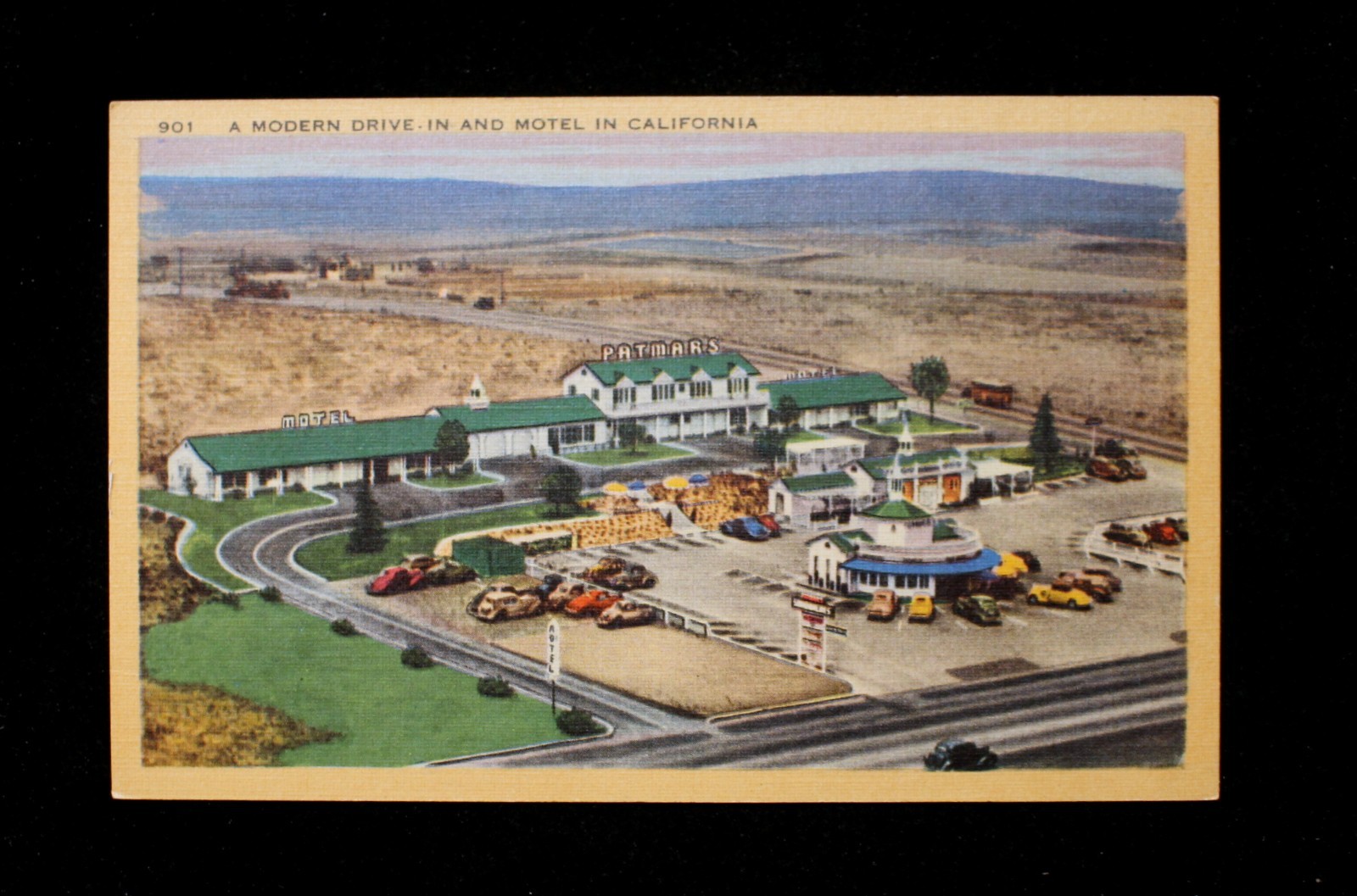 VTG LINEN POSTCARD \