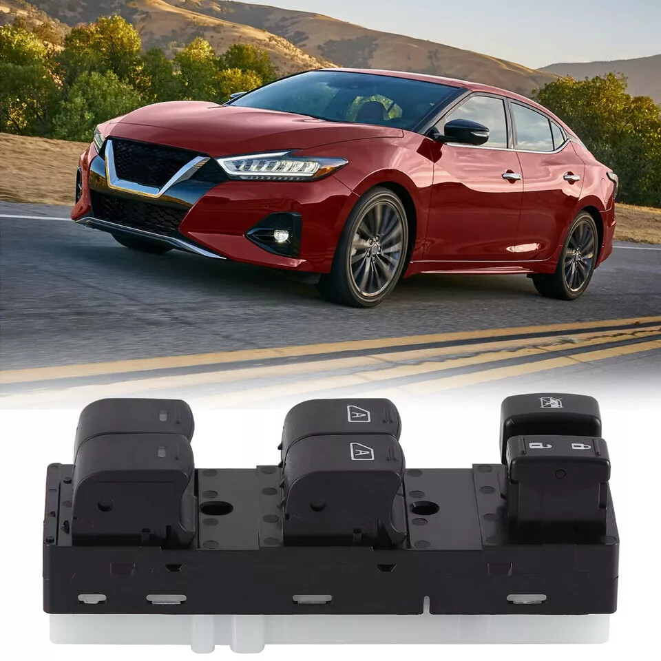 For 07-12 Nissan Altima Sedan Driver Side Master Power Window Control Switch