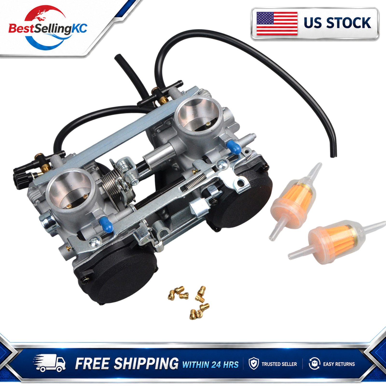 15003-1235 15004-0045 Carburetor For Kawasaki Vulcan 500 EN500C 1996-09