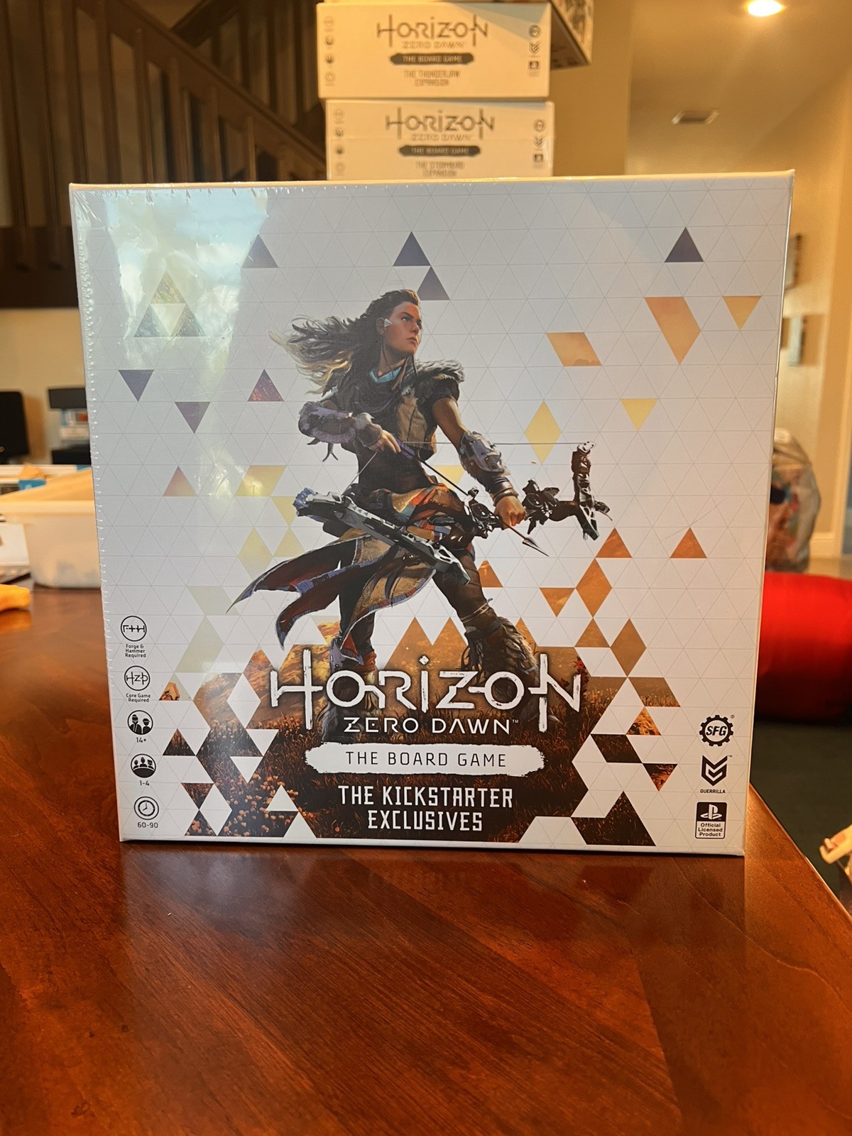 NEW Horizon Zero Dawn Board Game Stretch Goals Kickstarter Exclusives HZD Sealed