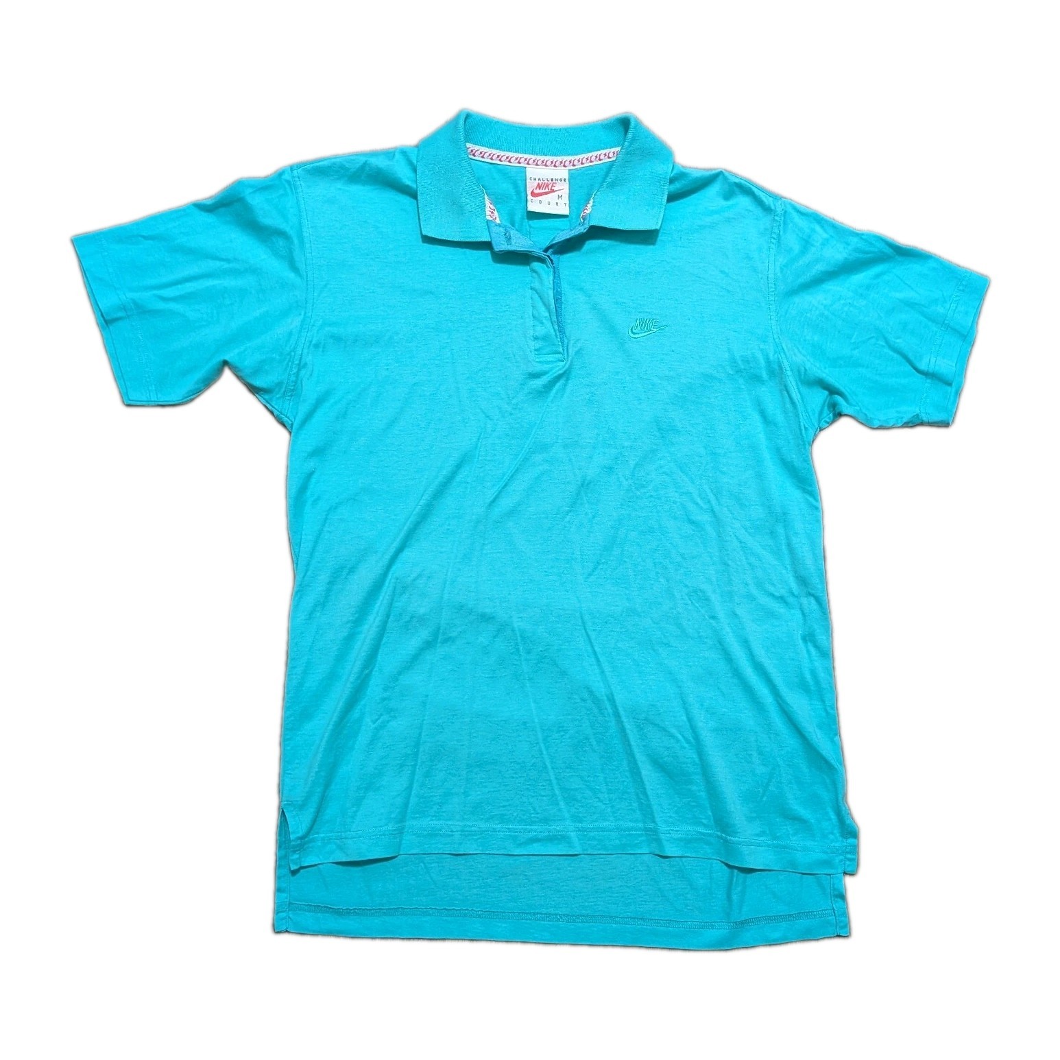 VINTAGE Mens Medlium - NIKE x JOHN MCENROE - CHALLENGE COURT Polo Shirt 80s RARE